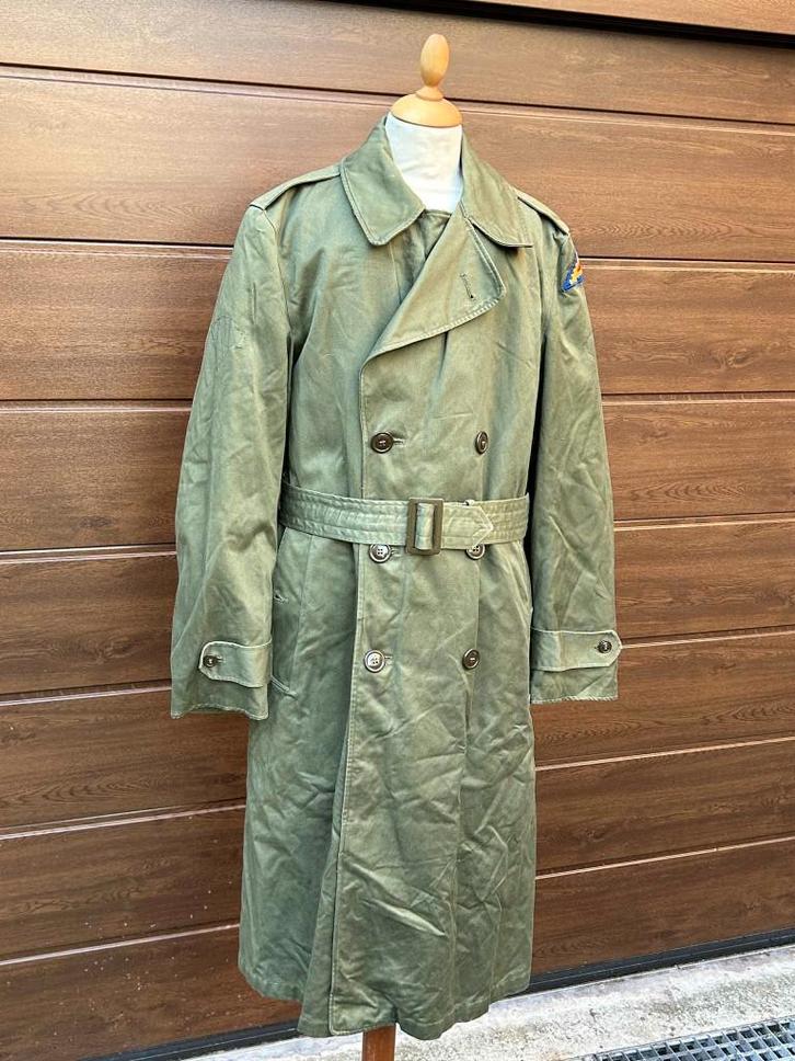 WWII - overcoat U.S. post war avec liner - état neuf, Collections, Objets militaires | Seconde Guerre mondiale, Autres, Envoi