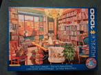 Complete puzzel bibliotheek met katten 1000 stuks, Hobby en Vrije tijd, Ophalen