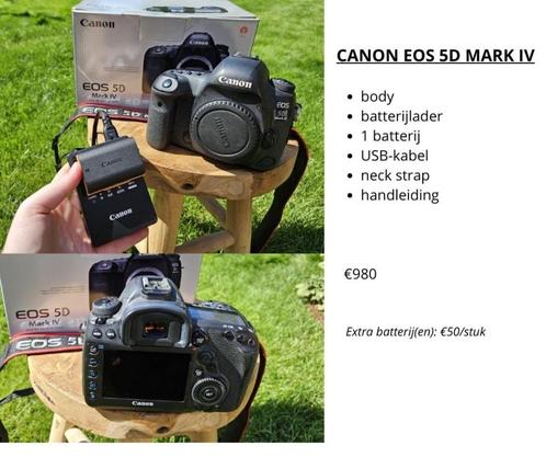 Canon (body's en lenzen), Elektronische apparatuur, Overige elektronische apparatuur, Gebruikt, Ophalen