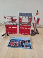 Playmobile Brandweerkazerne met helikopter, Kinderen en Baby's, Speelgoed | Playmobil, Gebruikt, Ophalen