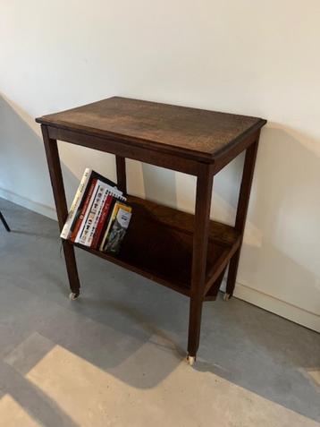 bibliotheek trolley / tafel op wielen