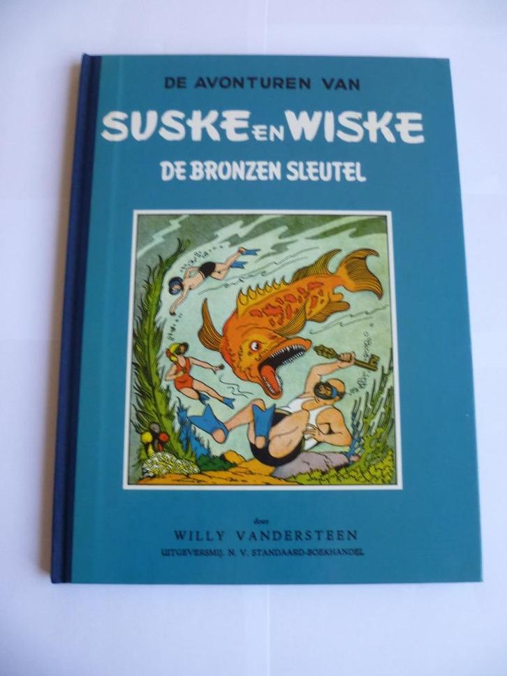 S&W BLAUWE BIBLIOFIELE UITGAVE"DE SCHAT VAN BEERSEL"UIT 1983, Boeken, Stripverhalen, Zo goed als nieuw, Eén stripboek, Ophalen of Verzenden