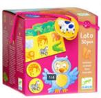 Djeco Dieren loto 30 stukjes 2 +, Kinderen en Baby's, Speelgoed | Kinderpuzzels, Ophalen of Verzenden, 10 tot 50 stukjes, Gebruikt