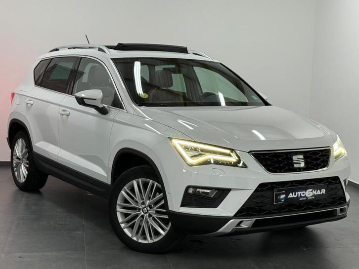 Seat Ateca 2.0 CR TDI 4Drive 1ermain - Carnet - Led - Cuir, Auto's, Seat, Bedrijf, Te koop, Ateca, 4x4, ABS, Achteruitrijcamera