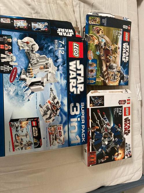 Boîtes vides Lego Star Wars : 7961, 8086, 7929 et 66366, Enfants & Bébés, Jouets | Duplo & Lego, Utilisé, Lego, Enlèvement ou Envoi
