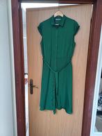 Mooi zijde glans groen kleed maat L, Anna Field, Groen, Maat 42/44 (L), Knielengte