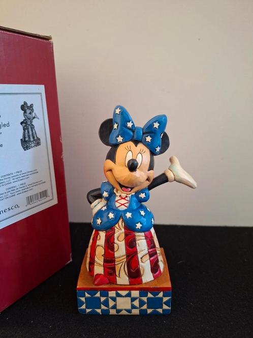 Minnie Mouse Disney Traditions Jim Shore, Collections, Disney, Comme neuf, Enlèvement ou Envoi