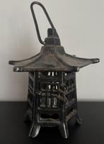Oude Japanse smeedijzeren pagodelantaarn 1930, Ophalen of Verzenden