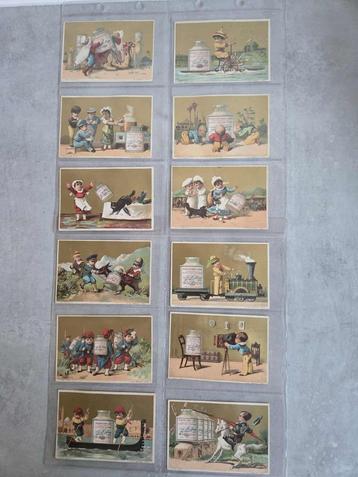 Liebig chromos S43 volledige reeks 12 prenten beschikbaar voor biedingen