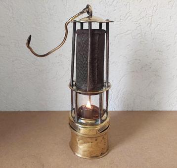 Mijnwerkerslamp mijnlamp Wilhelm Seippel Lampe de Mineur beschikbaar voor biedingen