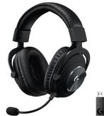 Logitech G PRO X Wireless Gaming Headset (+ ev. stand), Ophalen of Verzenden, Volumeregelaar, Zo goed als nieuw, Over-ear
