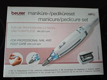 Kit manucure/pédicure avec lumière LED, Enlèvement, Comme neuf, Soin des mains et des pieds