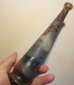 Vase ancien en verre camée Muller Frères, vers 1920, Envoi