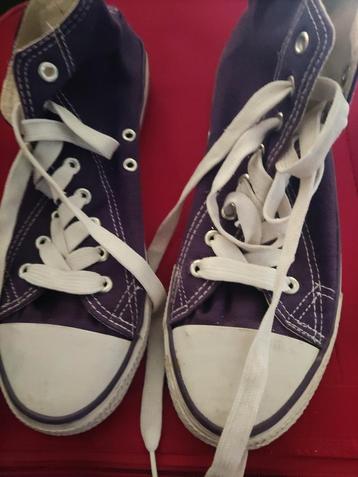 Purple sneakers, No Sense, size: 40