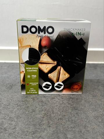 Gaufrier ( croque monsieur) Domo neuf, Enlèvement ou Envoi, Comme neuf