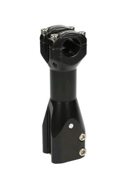 Stuurclamp Doppler zwart voor MBK Booster, Yamaha BWS, Motoren, Onderdelen | Yamaha, Nieuw, Ophalen of Verzenden