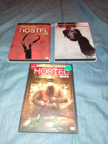 Te koop op dvd het trilogie hostel casi nine 
