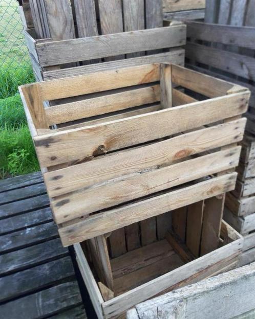 Fruitkisten 50x40x30 te koop (60 stuks), Doe-het-zelf en Bouw, Kratten en Dozen, Gebruikt, Bak of Kist, Ophalen