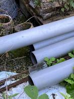 4 PVC afvoer buizen - 110mm x 5m - glad, Doe-het-zelf en Bouw, Buizen en Afvoer, Ophalen, Zo goed als nieuw, PVC, Afvoer