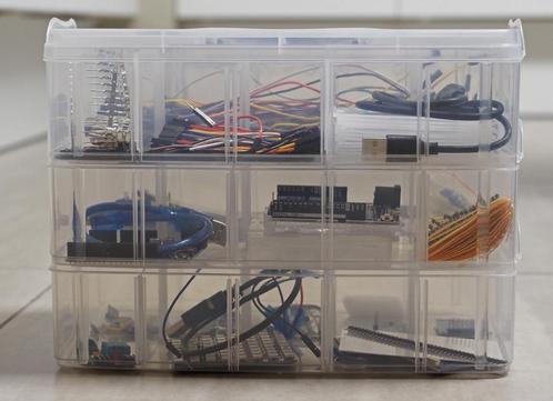 Uitgebreide Arduino set, Hobby & Loisirs créatifs, Composants électroniques, Comme neuf, Enlèvement ou Envoi
