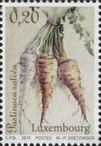 Luxemburg 2015 - 3 postzegels botanische tekeningen (MNH), Luxemburg, Ophalen of Verzenden, Postfris, Flora