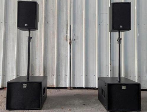 ✅HK audio ELIAS actief pa systeem compleet, Audio, Tv en Foto, Luidsprekerboxen, Gebruikt, Overige typen, 120 watt of meer, Overige merken