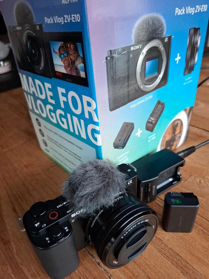 Sony ZV-E10, TV, Hi-fi & Vidéo, Caméscopes numériques, Comme neuf, Caméra, Sony, Enlèvement