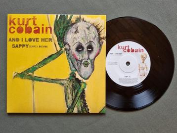 Kurt Cobain – And I Love Her / Sappy (Vinyl 7" Nirvana) beschikbaar voor biedingen