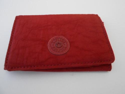 kipling - portemonnee, Handtassen en Accessoires, Portemonnees, Gebruikt, Overige merken, Rood, Ophalen of Verzenden