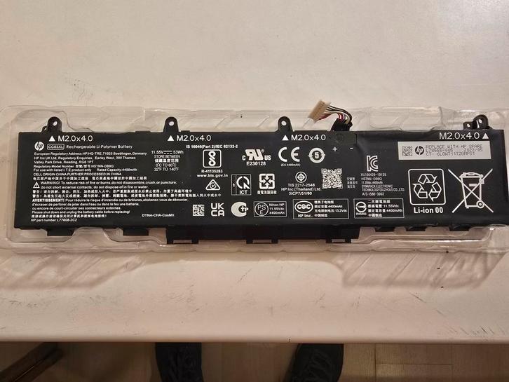 Orginele batterij van hp cc03xl, Computers en Software, Accu's en Batterijen, Refurbished, Ophalen of Verzenden