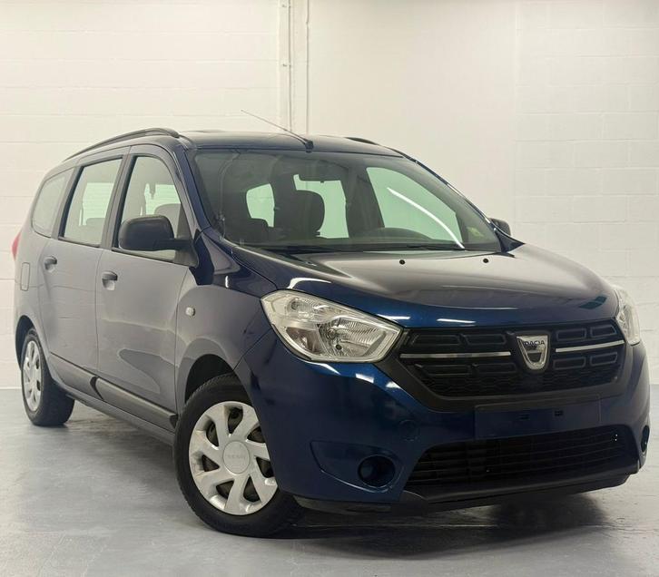 DACIA LODGY 2019 7-ZITS 1.6 BENZINE EURO6 1E EIGENAAR CT OK, Auto's, Dacia, Bedrijf, Lodgy, ABS, Airbags, Airconditioning, Bluetooth