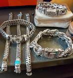 Z3UZ & Buddha to Buddha zilveren armbanden HOGE KORTING, Nieuw, Ophalen of Verzenden, Zilver, Zilver