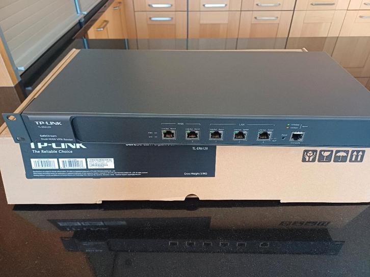 Routeur professionnel TP-Link TL-ER6120 – Dual WAN Gigabit, Informatique & Logiciels, Routeurs & Modems, Comme neuf, Routeur, Enlèvement ou Envoi