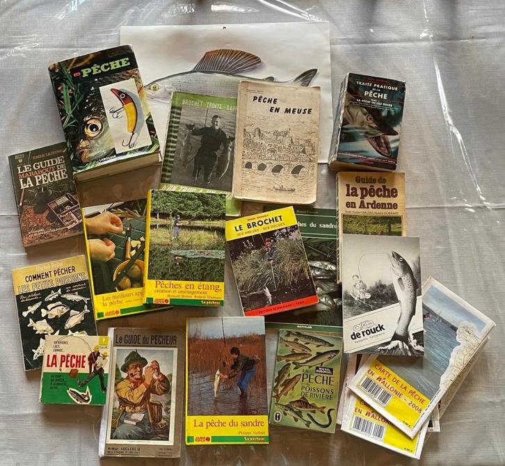 Livres sur la pêche, Watersport en Boten, Hengelsport | Algemeen, Gebruikt, Boek of Tijdschrift, Ophalen