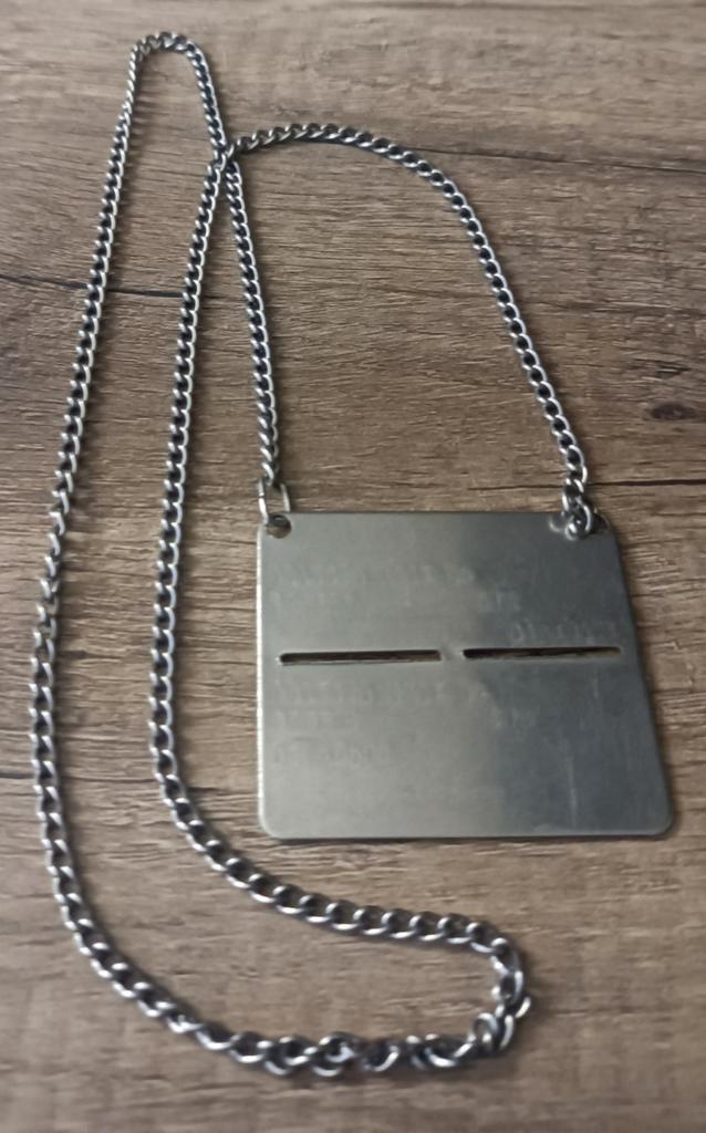 Une plaque d identification armée Belgique, Collections, Objets militaires | Général, Enlèvement ou Envoi