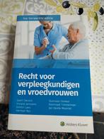 Handboek Recht voor verpleegkundigen en vroedvrouwen, Boeken, Ophalen of Verzenden