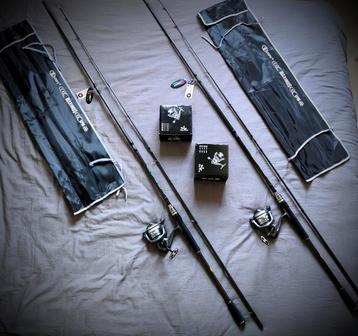 Maximus hengels /300 cm/15-60gr + 4000 haspel + vlechtwerk  beschikbaar voor biedingen
