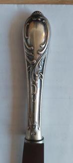 ANTIEK VERZILVERD BESTEKKOFFER SILBER 100,  3 LADEN., Huis en Inrichting, Ophalen, Gebruikt, Zilver, Bestekset