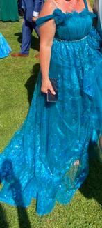 Robe de soirée unique en XL réglable bleu pétrole paillettes, Kleding | Dames, Trouwkleding en Trouwaccessoires, Ophalen of Verzenden