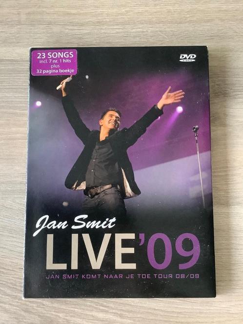 Jan Smit - LIVE '09 DVD, Cd's en Dvd's, Dvd's | Muziek en Concerten, Zo goed als nieuw, Muziek en Concerten, Alle leeftijden, Ophalen of Verzenden