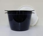 Tupperware MicroCook - Magnetron - 2,25 Liter - Donkerblauw, Gebruikt, Ophalen of Verzenden, Wit, Bus of Trommel