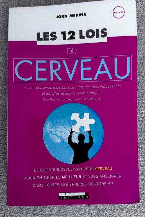 Les 12 lois du cerveau – John Medina (bon état), Boeken, Advies, Hulp en Training, Zo goed als nieuw, Ophalen of Verzenden