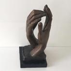 Sculptuur; de handen van Rodin - brons, Antiek en Kunst
