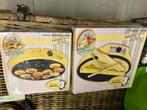 Pannenkoek en poffertjes bakplaat 2 stuks, Enlèvement ou Envoi, Comme neuf