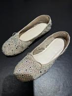 Zara glitterballerina's met strass maat 33, Kinderen en Baby's, Babykleding | Schoentjes en Sokjes, Ophalen, Gebruikt, Meisje
