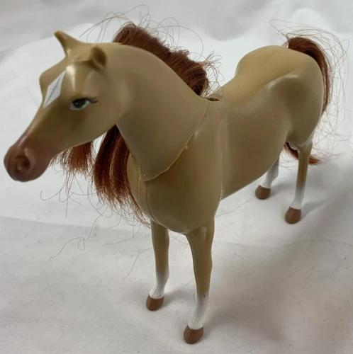 Barbie Kelly Shelly paard bruin pony figuur 90s 1999 Mattel, Verzamelen, Poppen, Zo goed als nieuw, Verzenden