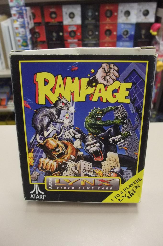 Rampage (cib) Lynx, Consoles de jeu & Jeux vidéo, Jeux | Atari, Utilisé, Atari Lynx, Aventure et Action, 3 joueurs ou plus, À partir de 3 ans