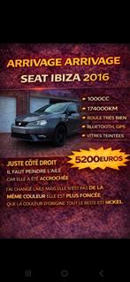 Seat ibiza 2016 1.000cc, Autos, Bluetooth, Achat, Entreprise, Ibiza