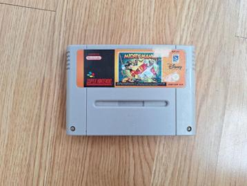 Mickey Mania voor de Super Nintendo (SNES) beschikbaar voor biedingen