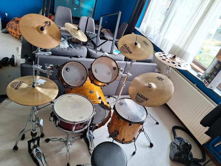 Mapex drum, oranje exotische kleur. Prijs bespreekbaar, Muziek en Instrumenten, Drumstellen en Slagwerk, Zo goed als nieuw, Ophalen